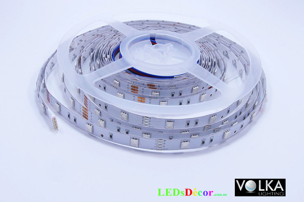 SMD 5050 30 pcs/m Non-Waterproof RGB 7.4W/m 24V RGB