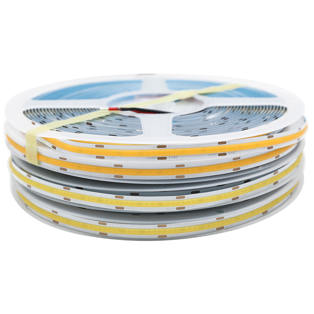 COB Dotless Single Colour Strip (12/24V - 10/14.4/17W) Non-Waterproof