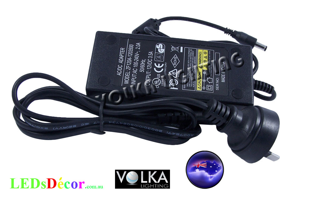 AC/DC Power Supply 42W / 3.5A / 12V