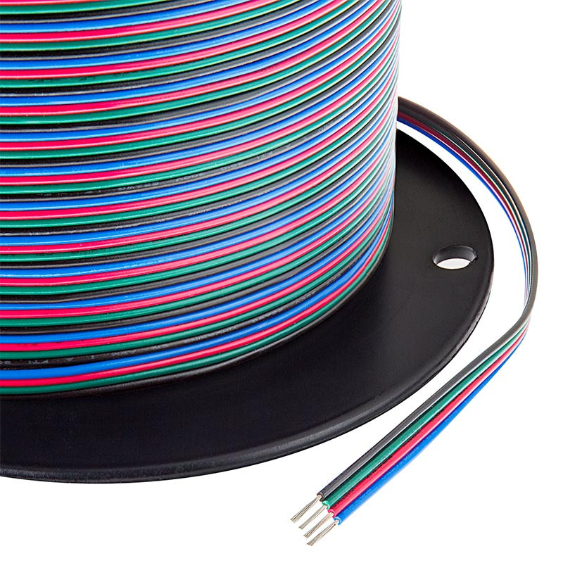 16AWG Four Conductor RGB Power Wire