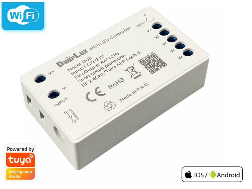 WiFi Wireless  LED Light Dimmer with Round Remote