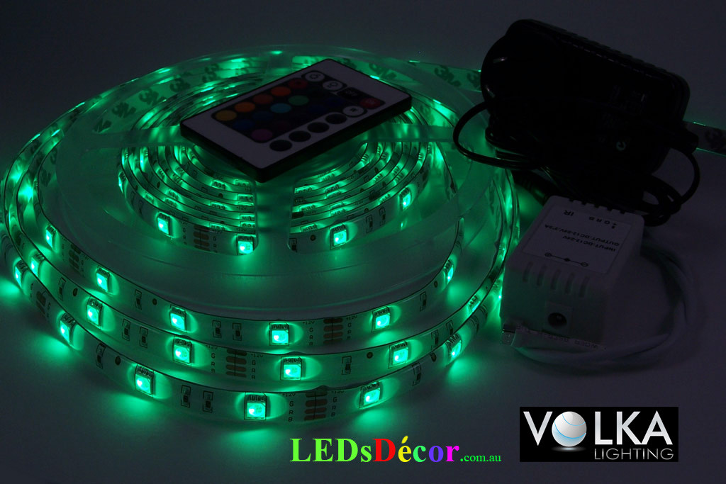 5050 30 LEDs/m Non-Waterproof LED Light KIT RGB