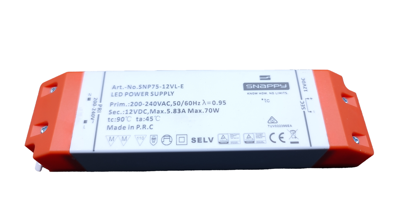 LED Driver Snappy  70W / 5.83A  / 12V