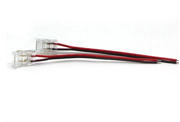 Non Soldering COB Strip Connector with wire