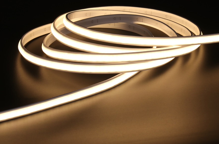 Water-Resistant Dotless Neon Slim Strip Light (12/24V - 9.6/14.4W) IP65
