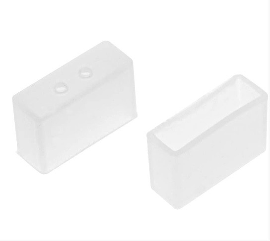 10 mm Silicon End Cap pair