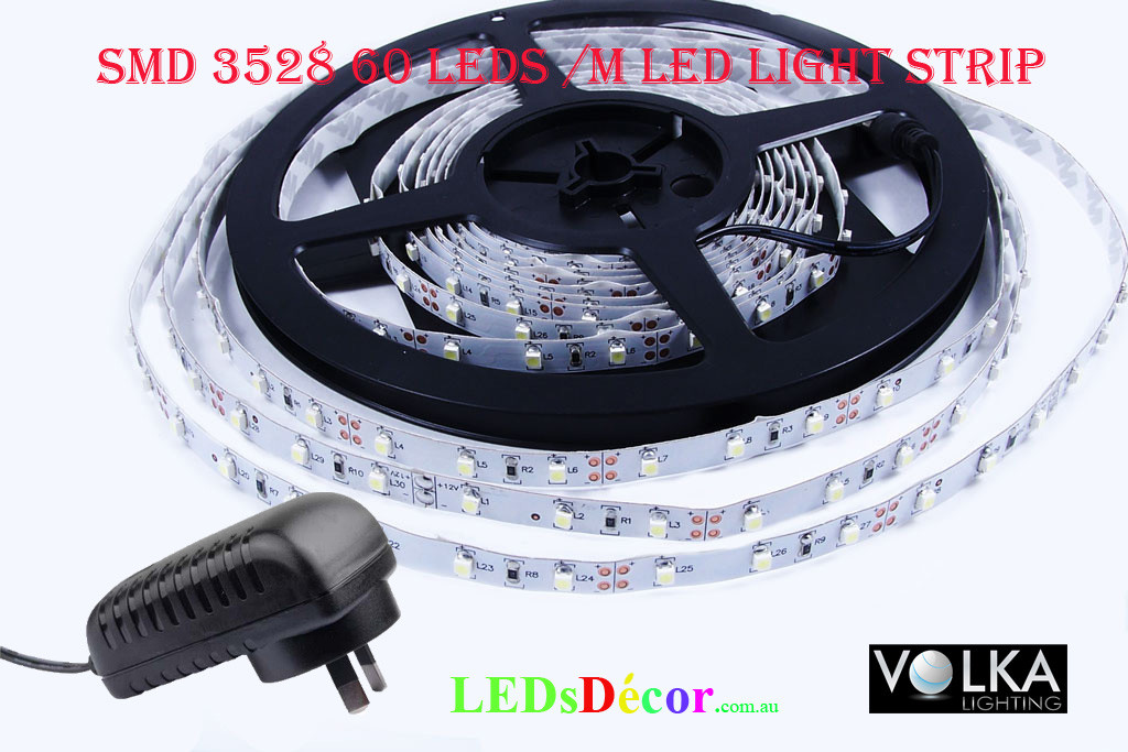 3528 60 LEDs/m Water Resistant LED Light D.I.Y Kit GREEN, BLUE,RED,Yellow