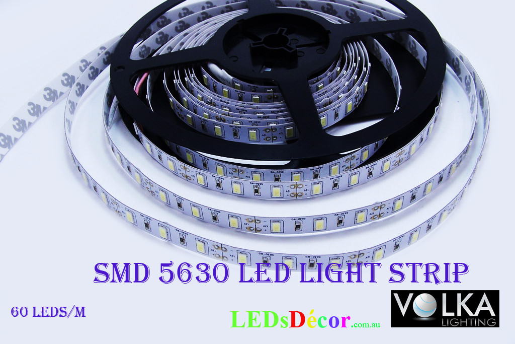 SMD 5630 60 pcs/m Non-Waterproof 19.8W/m 12V
