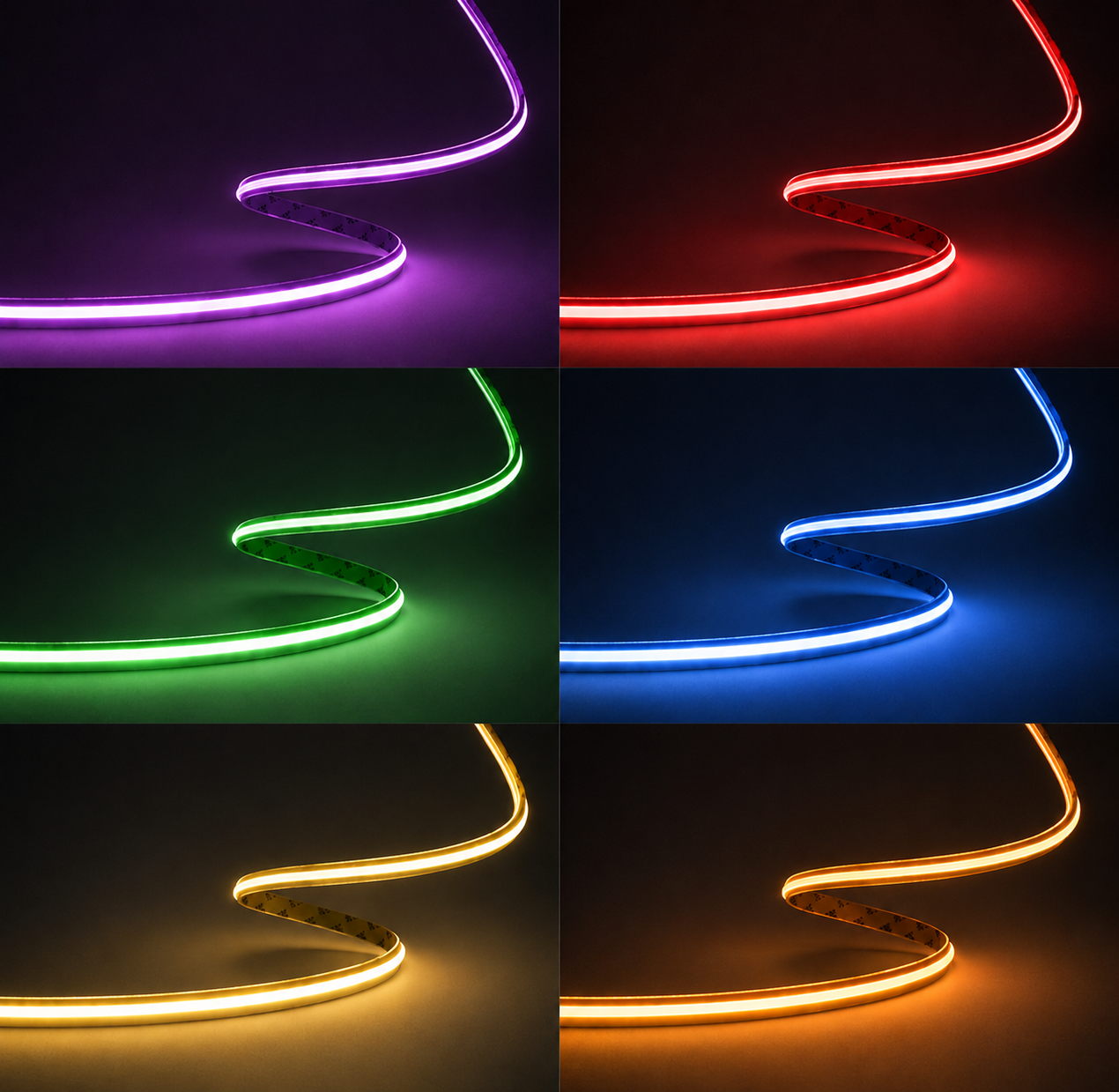 Dotless COB RGB Strip (24V - 15W) Non-Waterproof