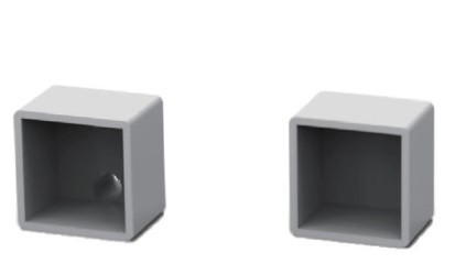 End caps LED NEON SILICONE TUBE N3020T