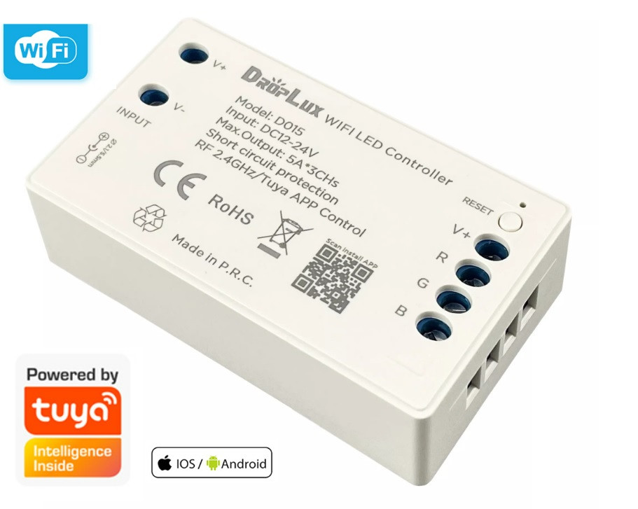 WiFi Wireless RGB LED Light Controller with Remote