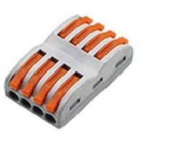 Compact 4 Wires  Conductor Connector