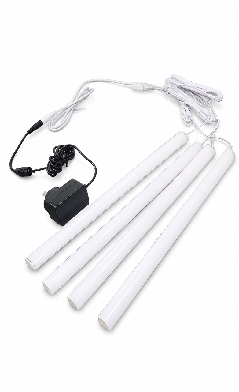 LED Lights for Glass Display Cabinets Natural White Super Bright with Corner Profiles