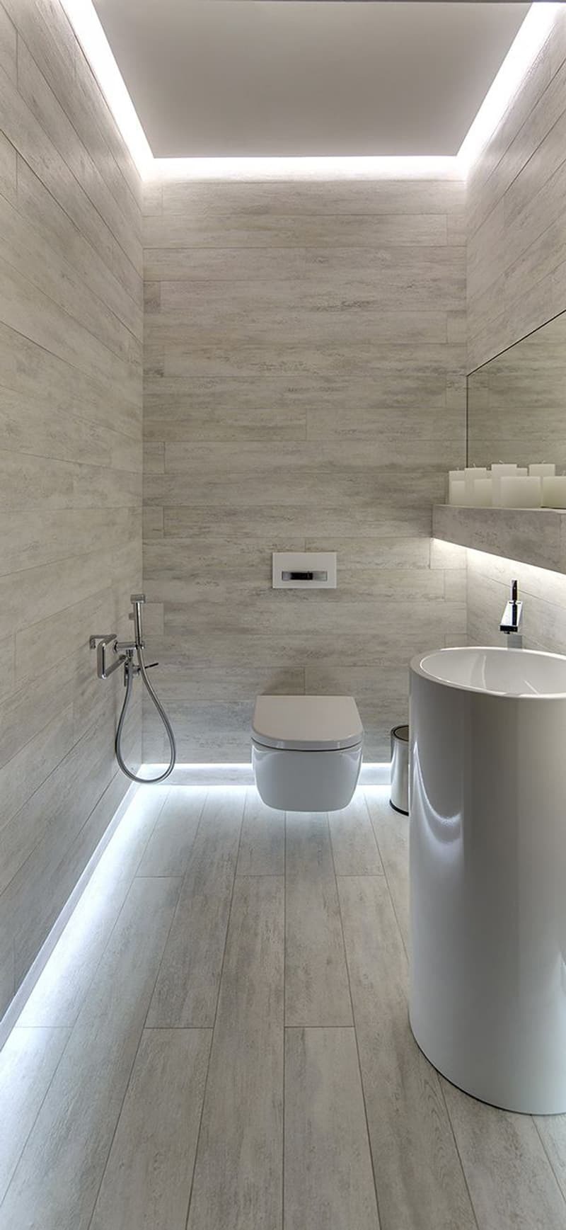 Floor and ceiling wash lighting